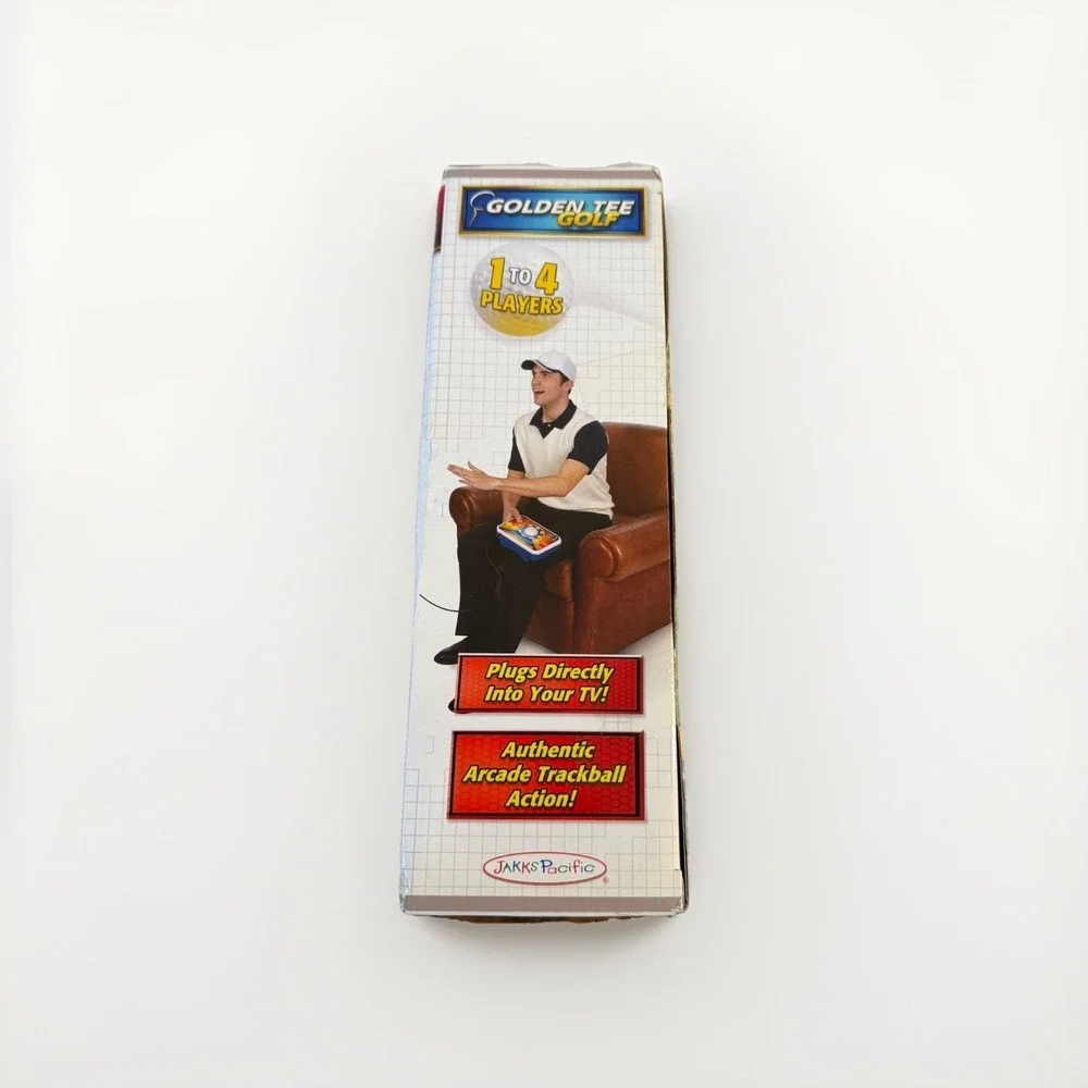 Golden Tee Golf Plug & Play TV Video Game Jakks Pacific Home Arcade - Sealed